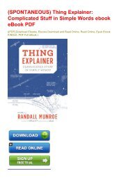 Thing Explainer Pdf